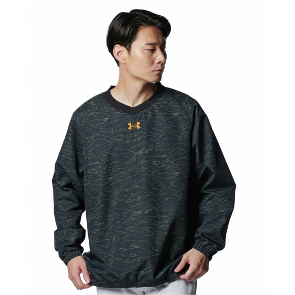 アンダーアーマー UAノベルティ Vネック ジャケット 1388139-001 Black