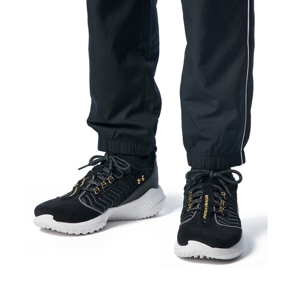 アンダーアーマー UAアンディナイアブル ウーブン パンツ 1388141-001 Black/Gold メンズ ベースボール UNDER ARMOUR