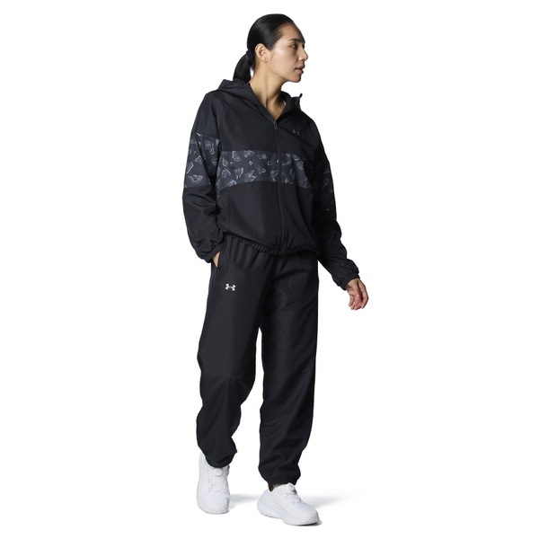 アンダーアーマー UAトリコット ウーブン パンツ 1388193-001 Black ウィメンズ レディース トレーニング UNDER ARMOUR