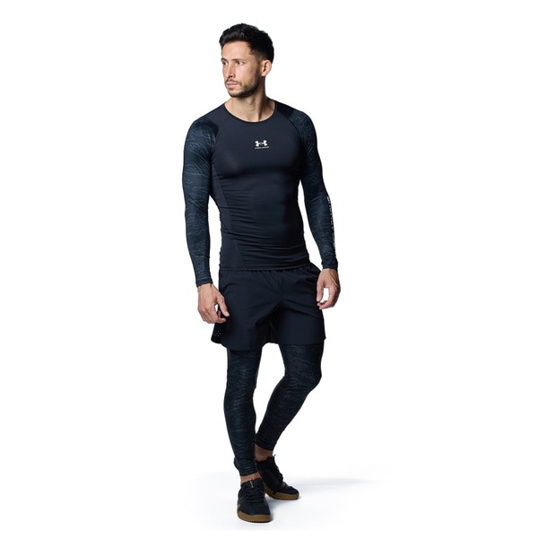 アンダーアーマー UAヒートギアアーマー ノベルティ レギンス 1388214-001 Black メンズ トレーニング UNDER ARMOUR