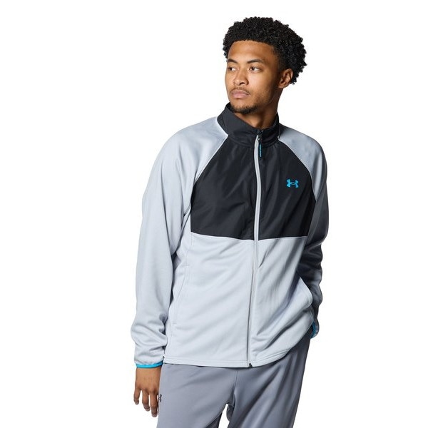 アンダーアーマー UAアーマーフリース マックス フルジップ ジャケット 1388226-011 Mod Gray メンズ トレーニング UNDER ARMOUR