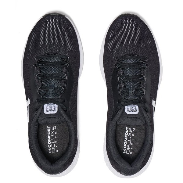 アンダーアーマー UAチャージド ローグ4 エクストラワイド 3027004-001 Black/White/White メンズ ランニング UNDER ARMOUR