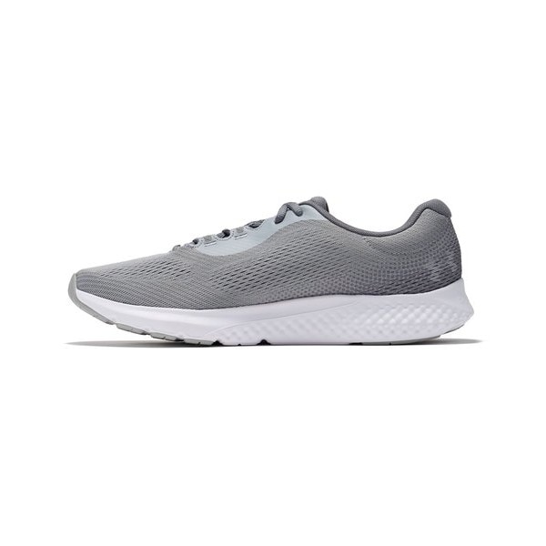 アンダーアーマー UAチャージド ローグ4 エクストラワイド 3027004-101 Steel/White/Black メンズ ランニング UNDER ARMOUR