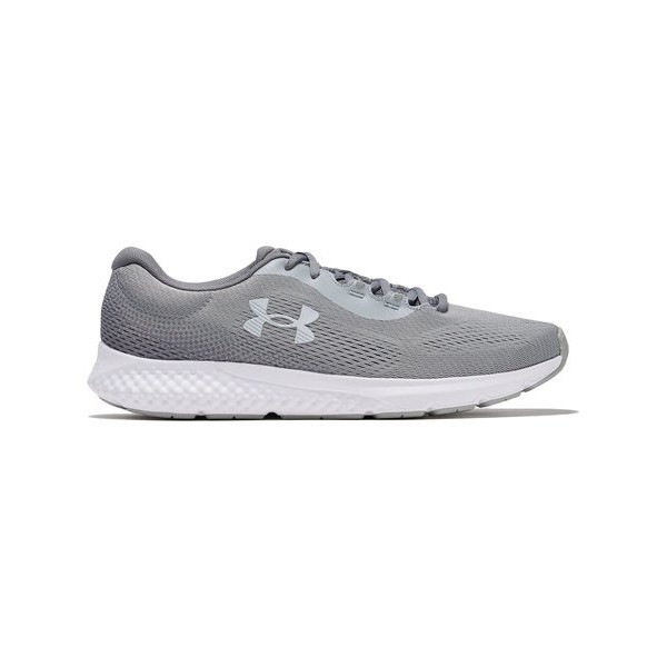 アンダーアーマー UAチャージド ローグ4 エクストラワイド 3027004-101 Steel/White/Black メンズ ランニング UNDER ARMOUR