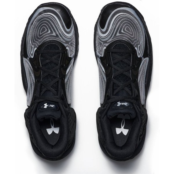 アンダーアーマー UAスポーン6 ミッド 3027647-001 Black/Distant Gray ユニ 男女兼用 バスケットボール UNDER ARMOUR