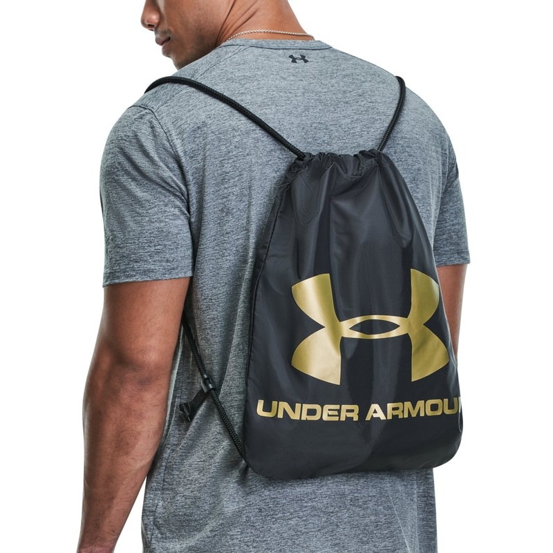アンダーアーマー UAオージー サックパック 1240539-010 Black/MetallicGold ユニ 男女兼用 トレーニング UNDER ARMOUR