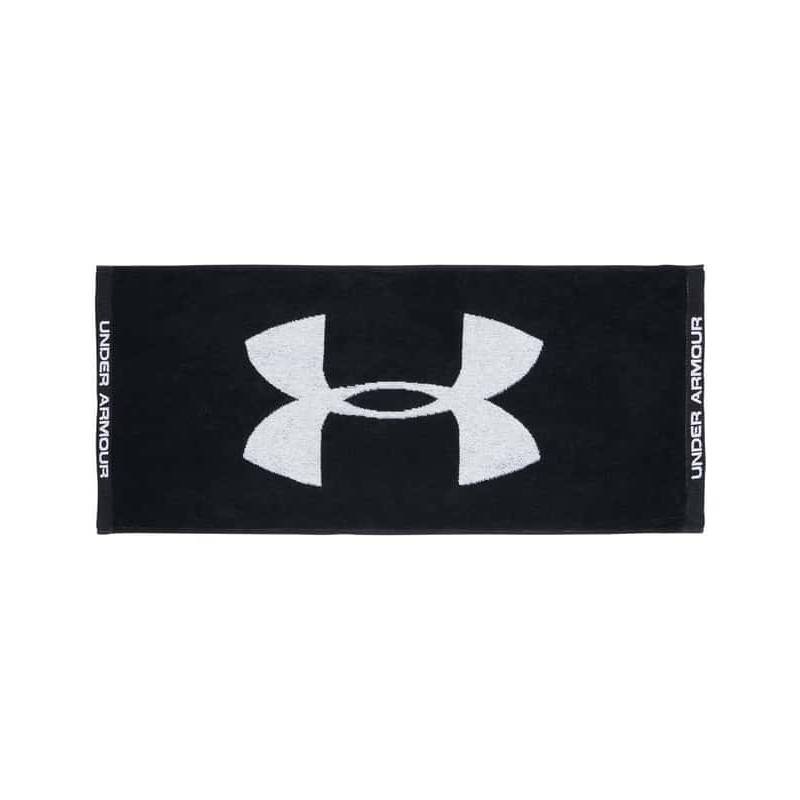 アンダーアーマー UAタオル2.0 Mサイズ 1353581-001 Black/White ユニ 男女兼用 トレーニング UNDER ARMOUR