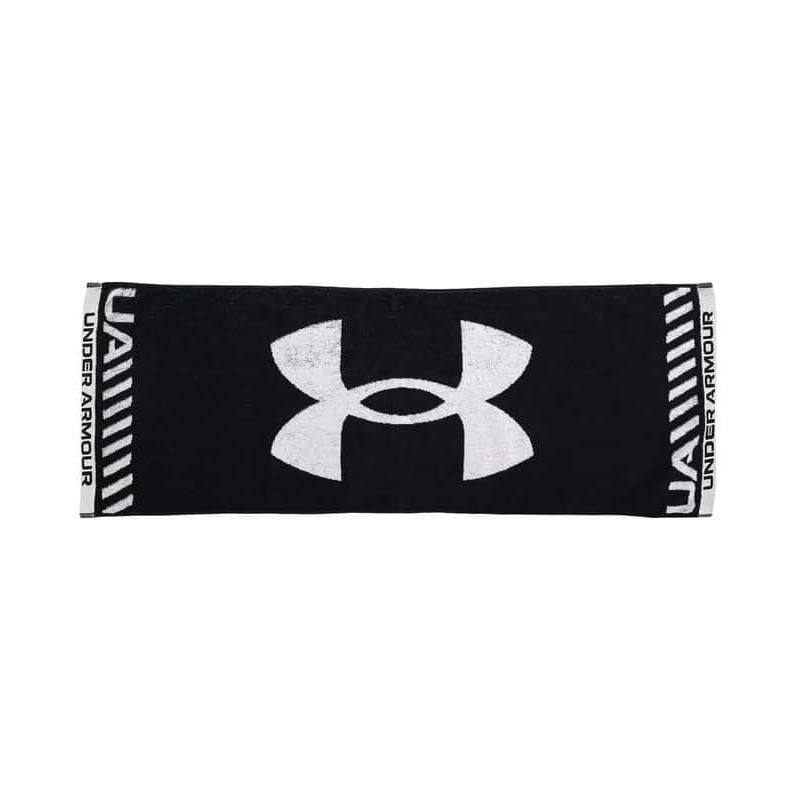 アンダーアーマー UAスポーツタオル 1364238-001 Black/White ユニ 男女兼用 トレーニング UNDER ARMOUR