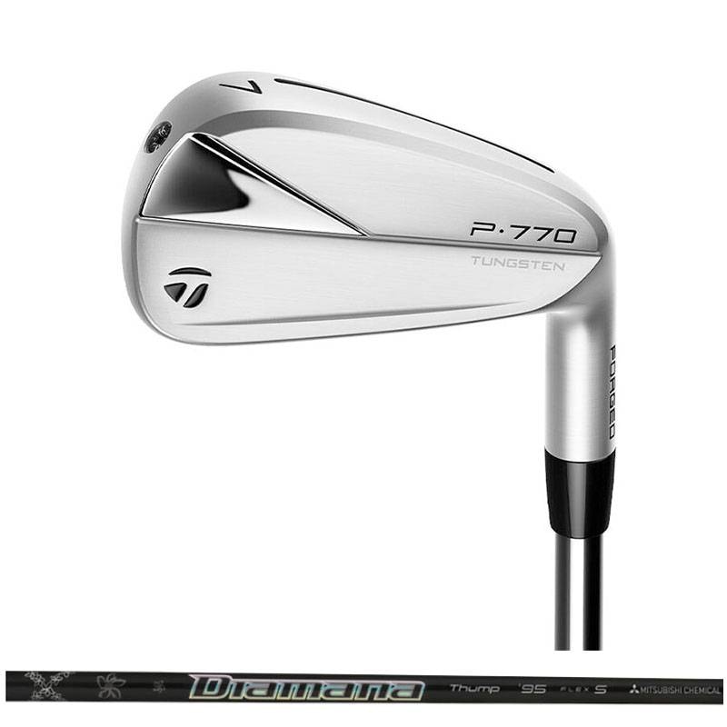 テーラーメイド P770 アイアン 2023年モデル 6本セット Diamana Thump 95 S カーボンシャフト TaylorMade 日本モデル