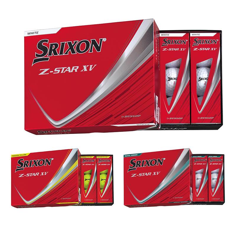  SRIXON Z-STAR XV ゴルフボール   2025年 スリクソン ゼットスターXV ボール 1ダース（12個入り）日本正規品