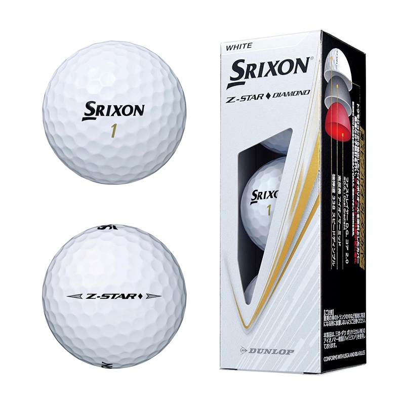 【2025年1月17日】 SRIXON Z-STAR DIAMOND ゴルフボール   2025 スリクソン ゼットスター ダイヤモンド ボール 4ダース（12個入りｘ4）日本正規品【先行予約】 