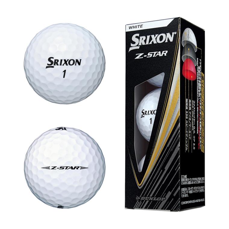 【2025年1月17日】 SRIXON Z-STAR ゴルフボール 2025 スリクソン ゼットスター ボール 1ダース(12個入り)日本正規品【先行予約】
