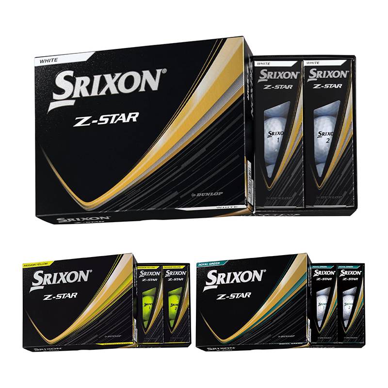  SRIXON Z-STAR ゴルフボール   2025年 スリクソン ゼットスター ボール 1ダース（12個入り）日本正規品