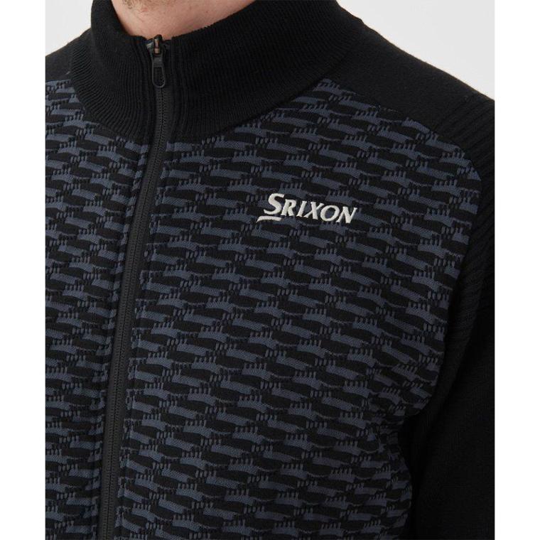スリクソン 松山英樹プロ共同開発 ヒートナビ 裏地付きフルジップセーター RG4FST05M HEAT NAVI ゴルフウェア メンズ SRIXON