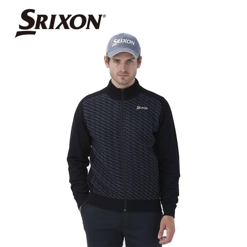 スリクソン 松山英樹プロ共同開発 ヒートナビ 裏地付きフルジップセーター RG4FST05M HEAT NAVI ゴルフウェア メンズ SRIXON