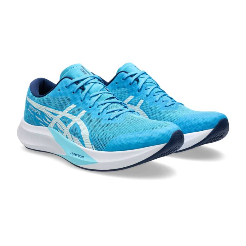 ASICS レーシングシューズ S4青 アシックス シューズ HYPER SPEED 4 デジタルアクア