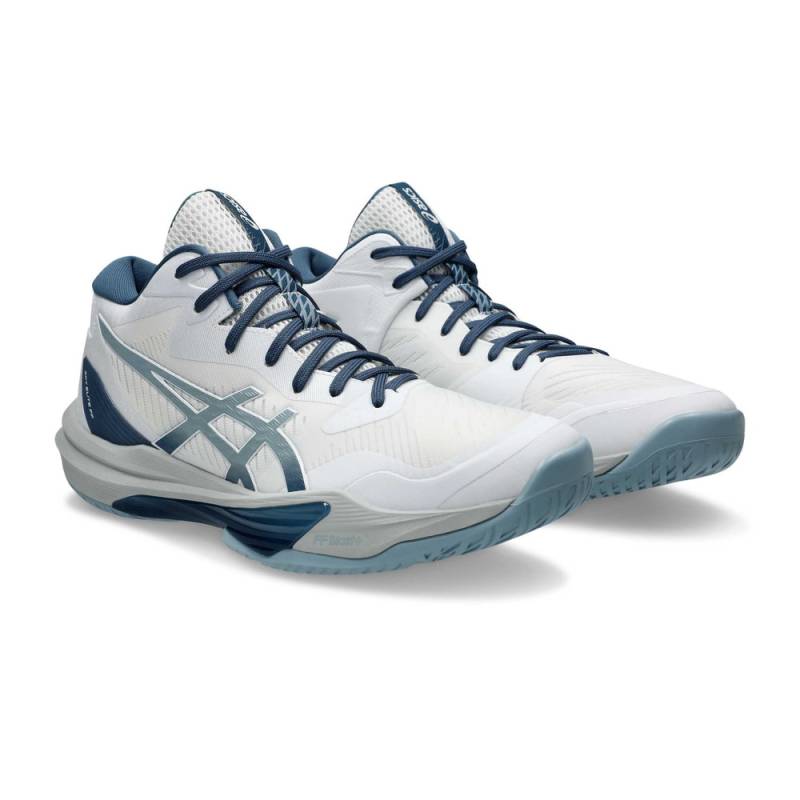ASICS SKY ELITE FF 3 バレーボールシューズ アシックス シューズ SKY ELITE FF MT 3 ホワイト/Dグレー 1051A081