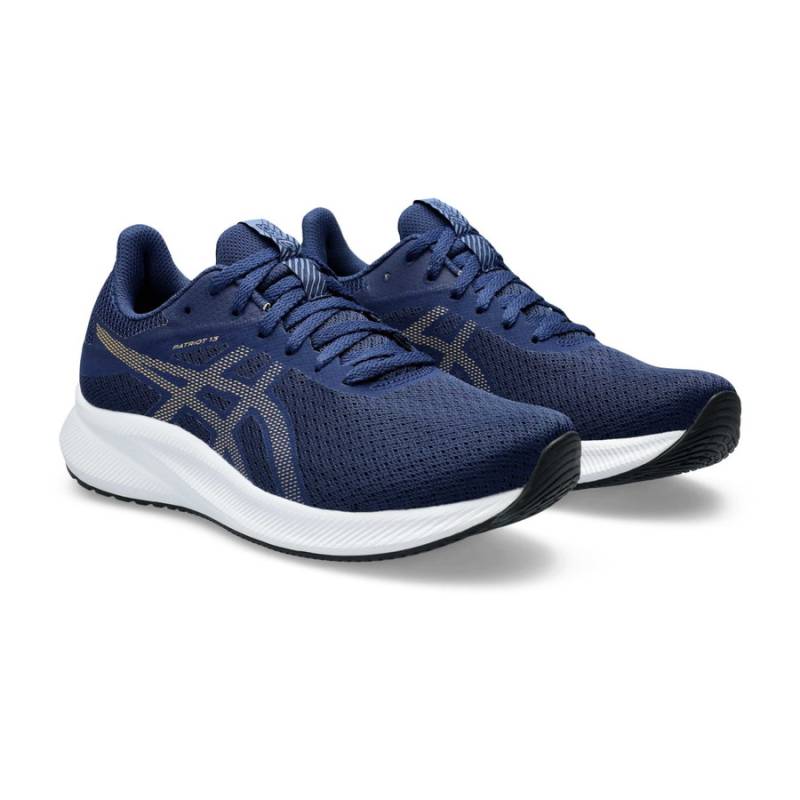 アシックス シューズ PATRIOT 13 BLUE EXPANSE/CHAMPAGNE 1012B312-409パトリオット ランニング ユニ 男女兼用 ASICS