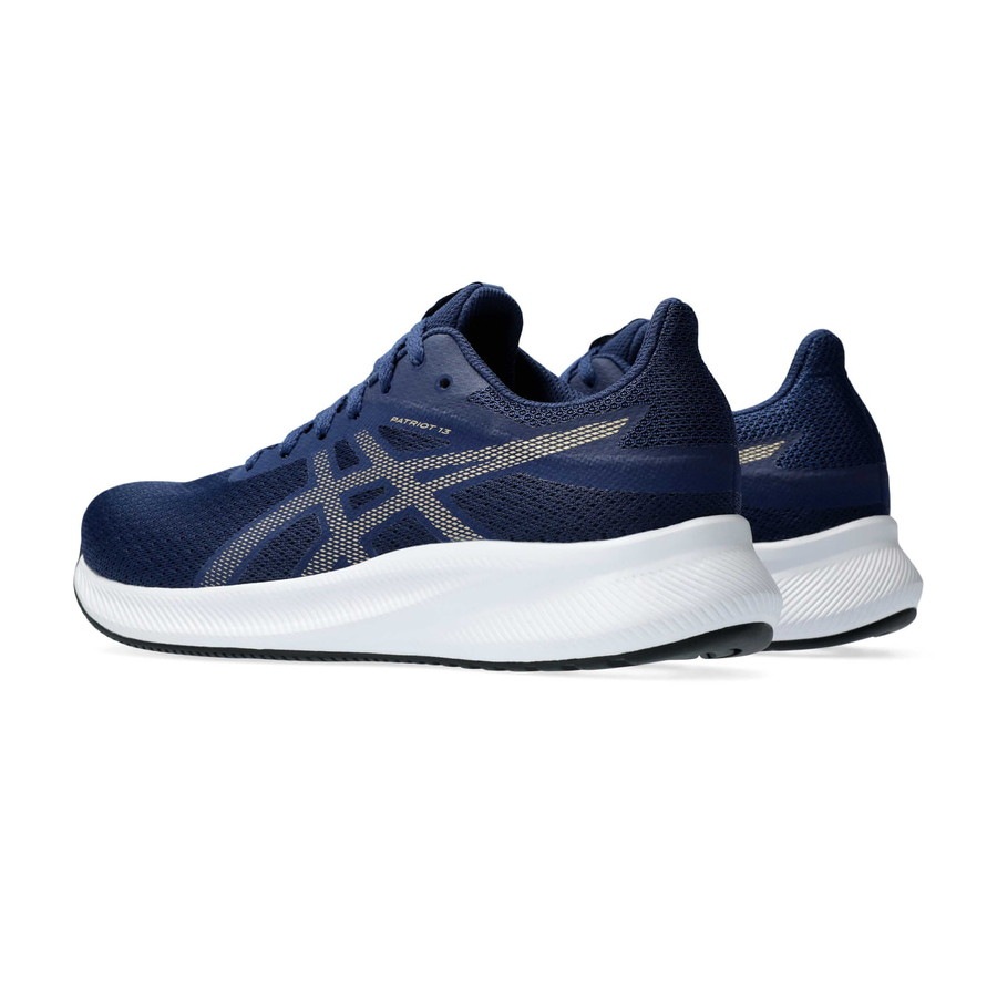アシックス シューズ PATRIOT 13 BLUE EXPANSE/CHAMPAGNE 1012B312-409パトリオット ランニング ユニ 男女兼用 ASICS