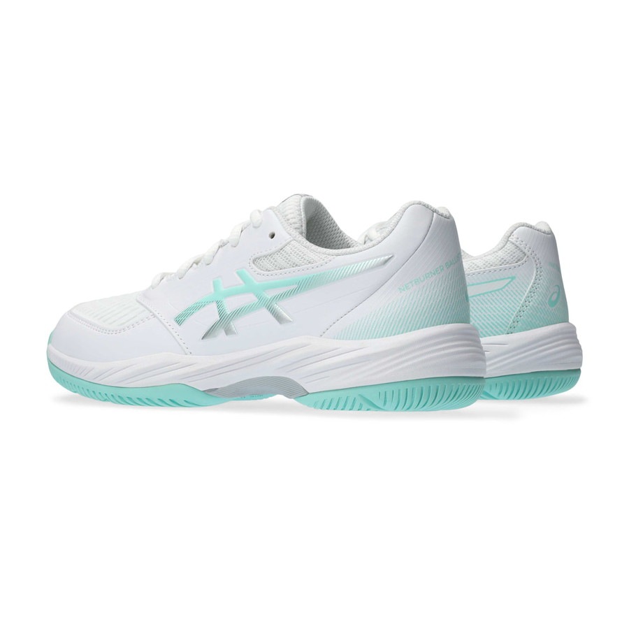 アシックス シューズ GEL-NETBURNER BALLISTIC 3 GS WHITE/ILLUMINATE MINT 1054A011-106ゲルネットバーナー バリスティック バレーボール ジュニア キッズ ASICS