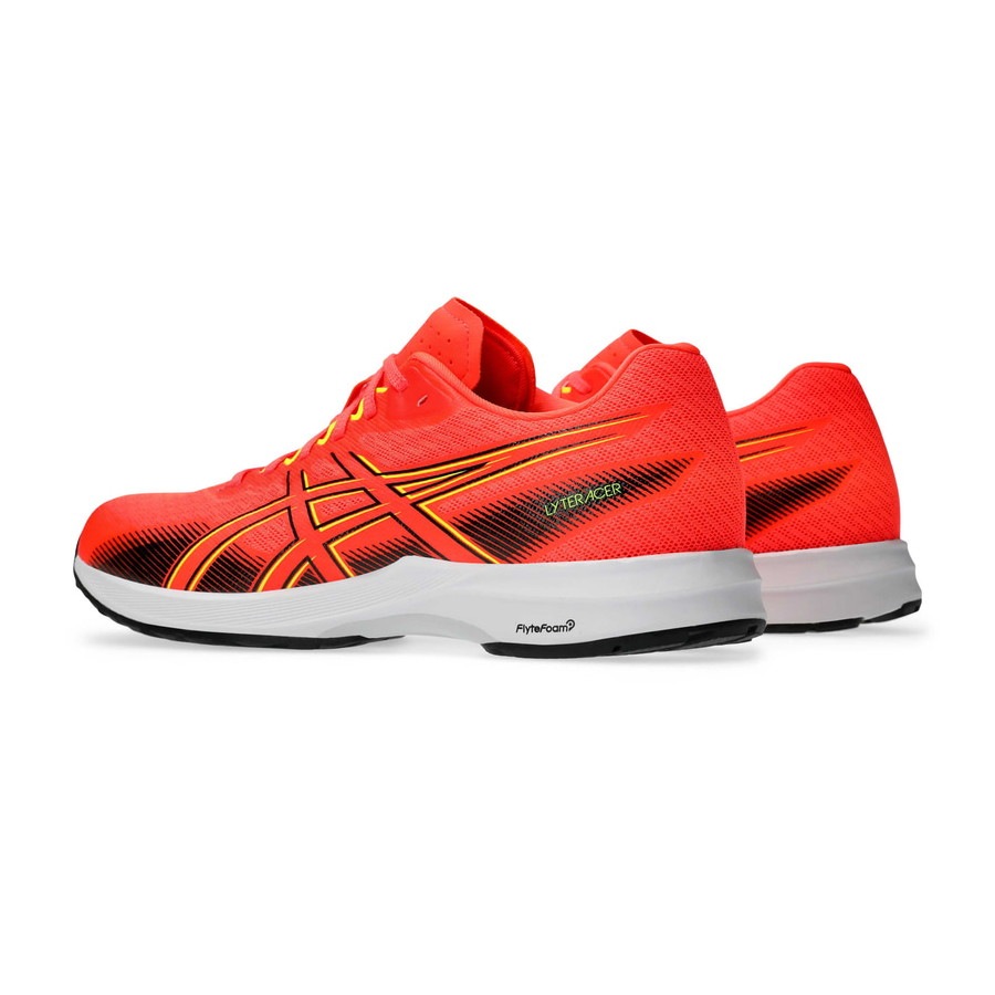 アシックス シューズ LYTERACER 5 SUNRISE RED/BLACK 1011B902-600ライトレーサー ランニング メンズ ASICS