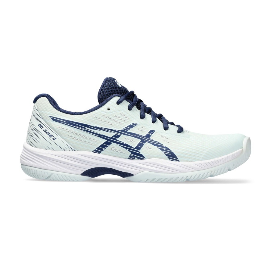 アシックス シューズ GEL-GAME 9 PALE MINT/BLUE EXPANSE 1042A211-300ゲルゲーム テニス ユニ 男女兼用 ASICS