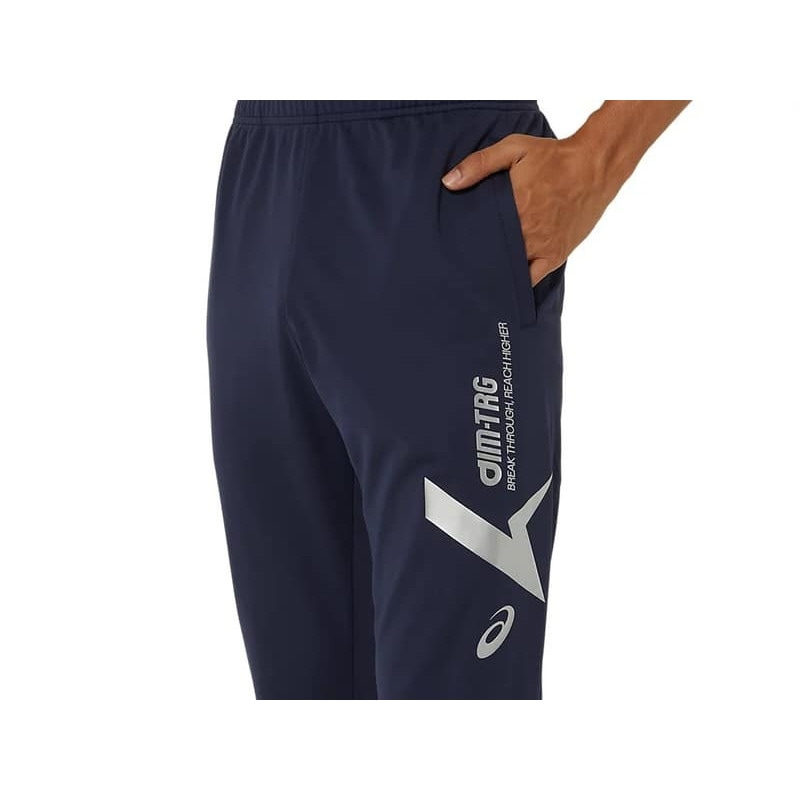 新品未使用 ASICS SIDE SNAP KNIT PANT トラックパンツ アシックス A-I-Mドライストレッチニットパンツ ミッドナイト 2031E541