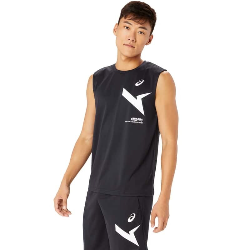 アシックス A-I-M DRY SLEEVELESS SHIRT ノースリーブ PERFORMANCE