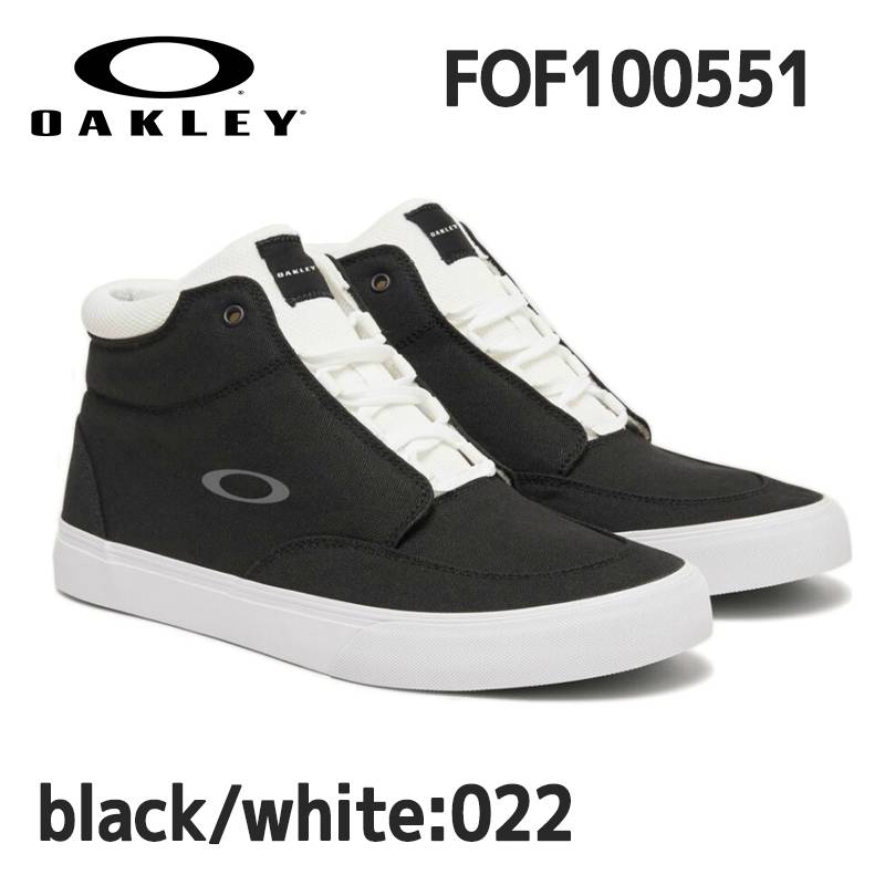 オークリー スニーカー OAKLEY  BANKS HIGH CANVAS 日本正規品 FOF100551 022