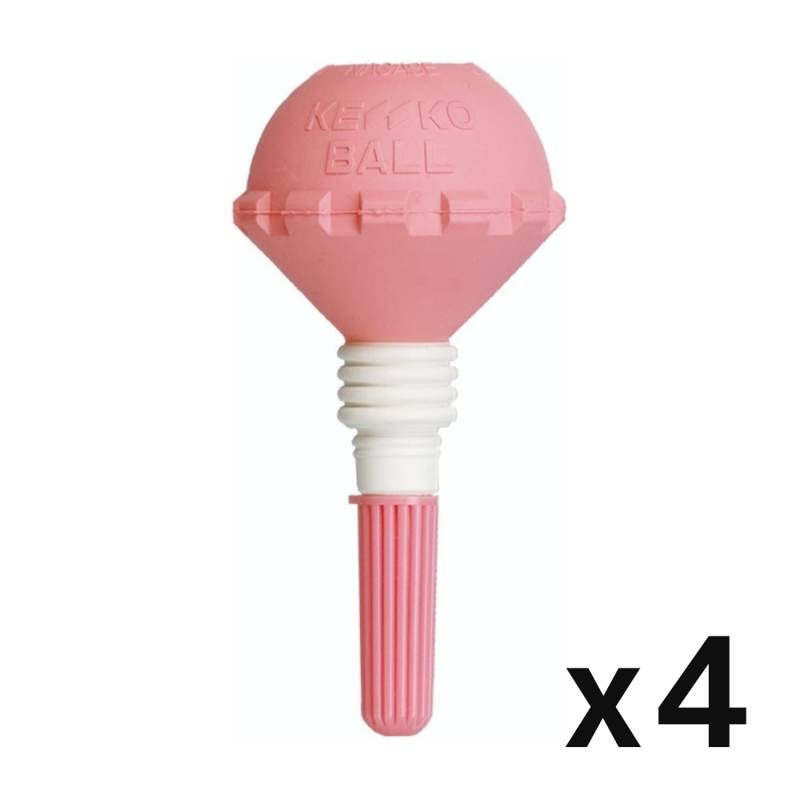 【4個セット】ケンコー ソフトテニスポンプ ピンク TSPHP1-V-P-C（1個）空気入れ テニスボール 軟式テニス KENKO ナガセケンコー