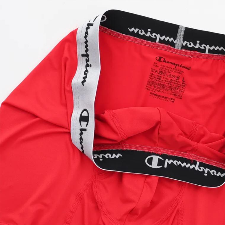 チャンピオン ストレッチジャージボクサーブリーフPE STRETCH レッド CM6EZ201 Campion 