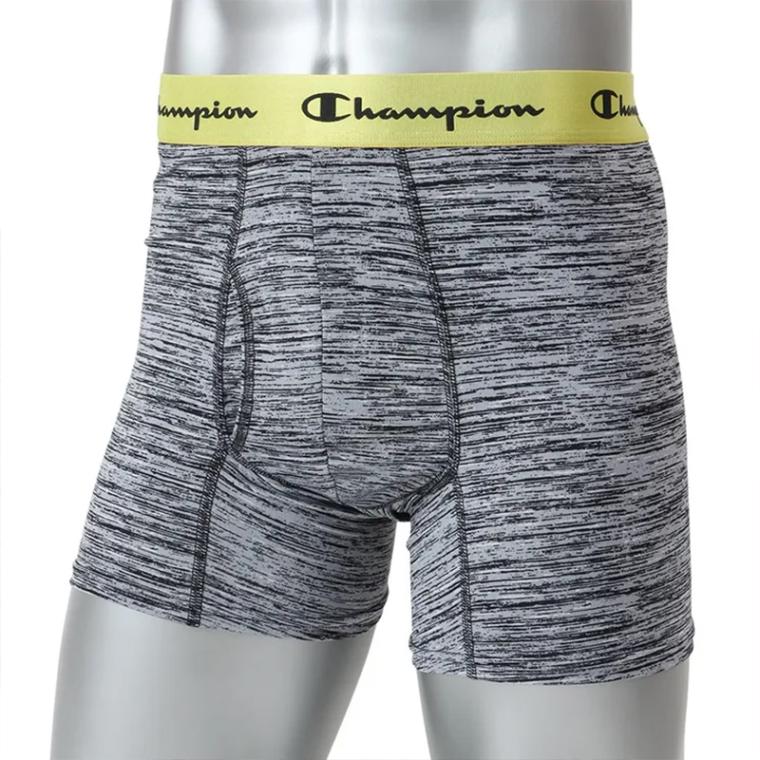 チャンピオン ストレッチジャージボクサーブリーフPE STRETCH ヘザーグレー CM6EZ202 Campion 