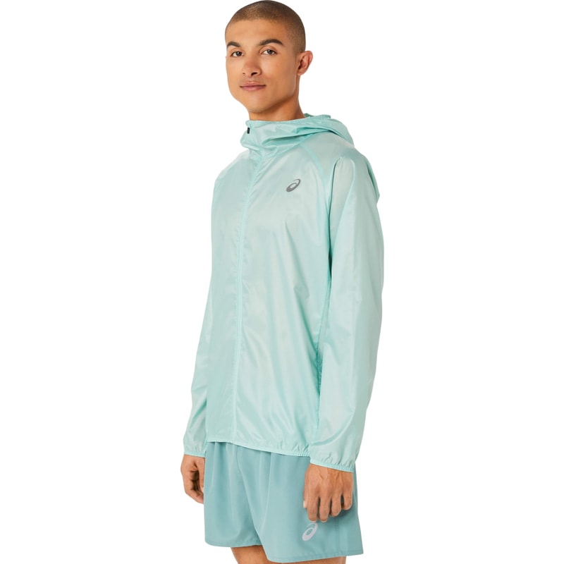 アシックス ランニングパッカブルライトジャケット ライトセラドン