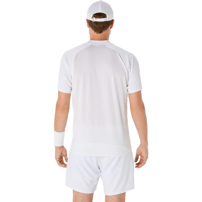 アシックス MATCH ACTIBREEZE POLO-SHI 2041A322-100 テニス メンズ 半袖トップス ホワイト ASICS