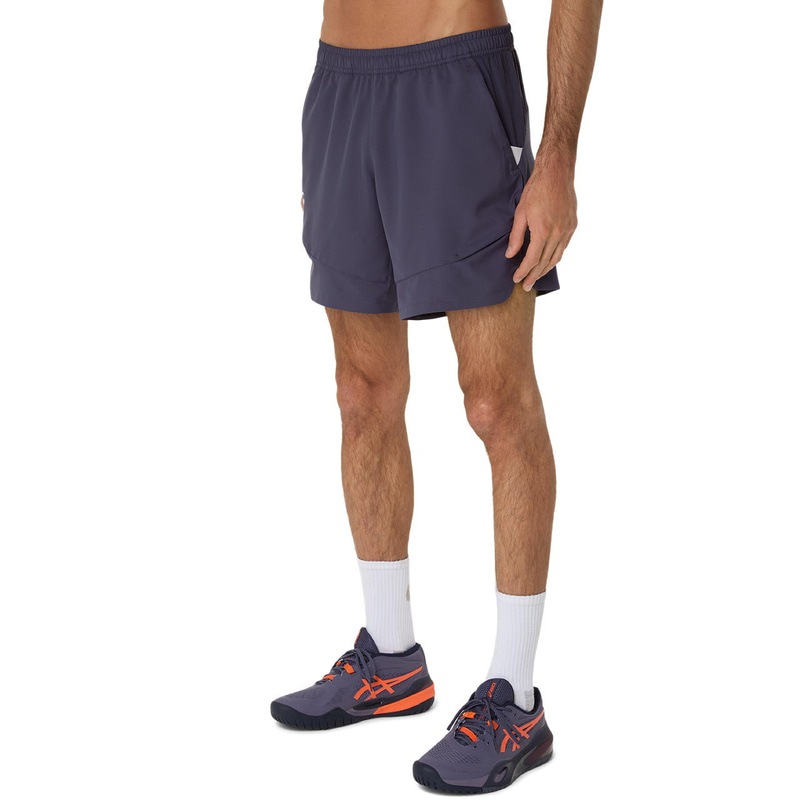 アシックス MATCH 7IN SHORT 2041A333-505 テニス メンズ ショーツ ネイビー ASICS
