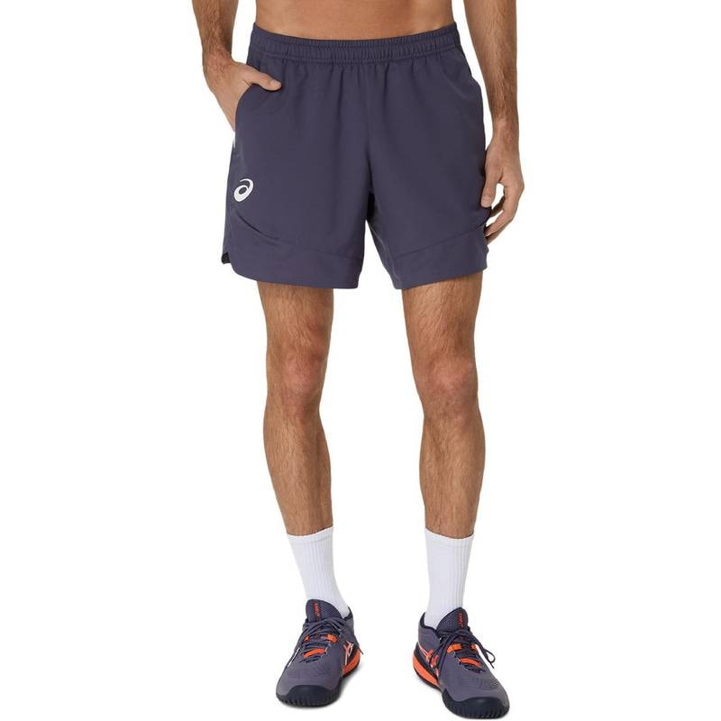 アシックス MATCH 7IN SHORT 2041A333-505 テニス メンズ ショーツ ネイビー ASICS