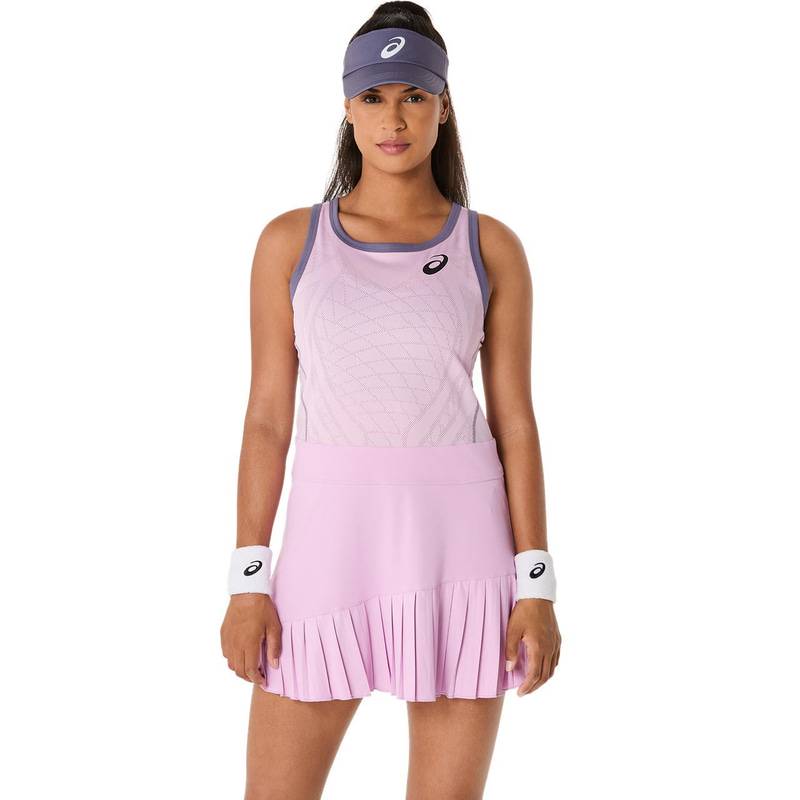 アシックス MATCH DRESS 2042A353-700 テニス レディース ドレス ピンク ASICS