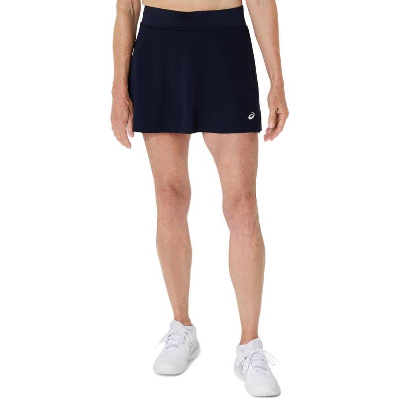 アシックス COURT SKIRT 2042A369-400 テニス レディース スカート ネイビー ASICS