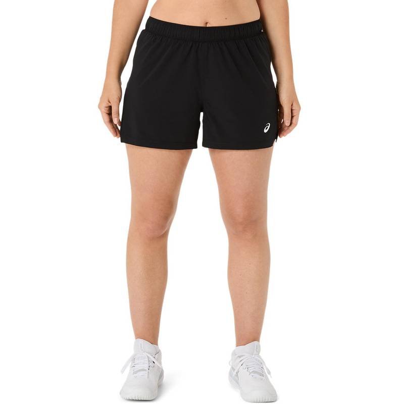 アシックス COURT 2-N-1 SHORT 2042A375-001 テニス レディース ショーツ ブラック ASICS