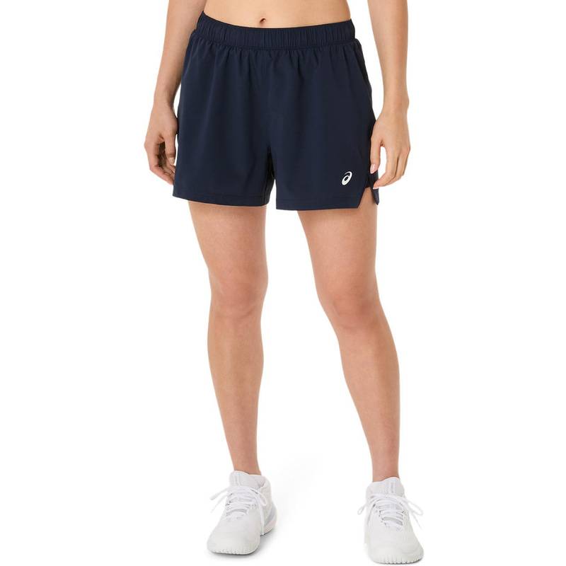 アシックス COURT 2-N-1 SHORT 2042A375-400 テニス レディース ショーツ ネイビー ASICS
