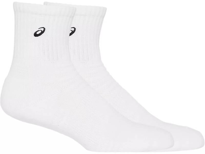 アシックス ソックス18 3033B871-100 バレー バスケ メンズ ソックス ホワイト ASICS