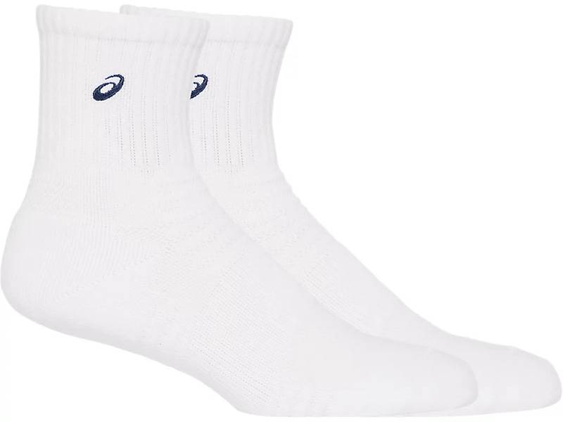 アシックス ソックス18 3033B871-101 バレー バスケ メンズ ソックス ホワイト ASICS