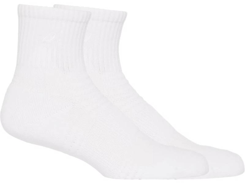 アシックス ソックス18 3033B871-104 バレー バスケ メンズ ソックス ホワイト ASICS