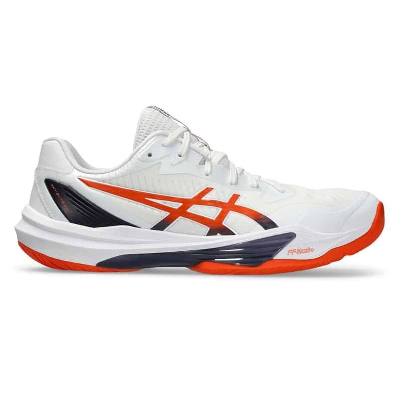 アシックス シューズ SKY ELITE FF 3 WHITE/NOVA ORANGE 1051A080-103スカイエリート バレー バスケット バドミントン メンズ ASICS