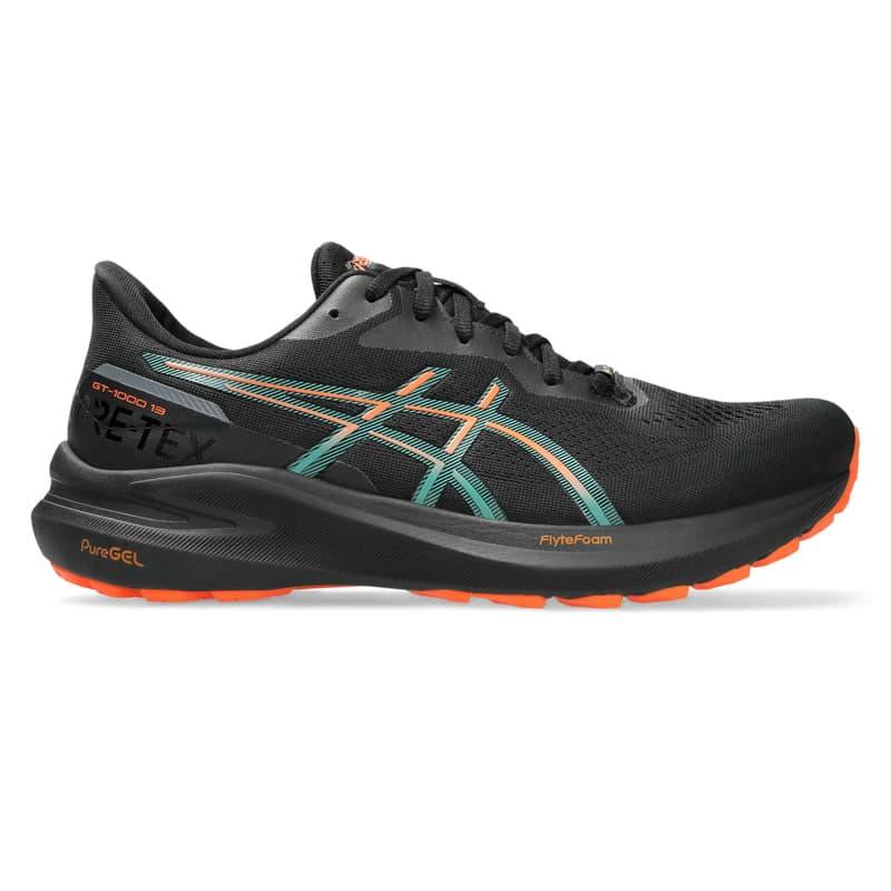 アシックス シューズ GT-1000 13 GTX BLACK/NOVA ORANGE 1011B857-002ジーティー ランニング メンズ ASICS