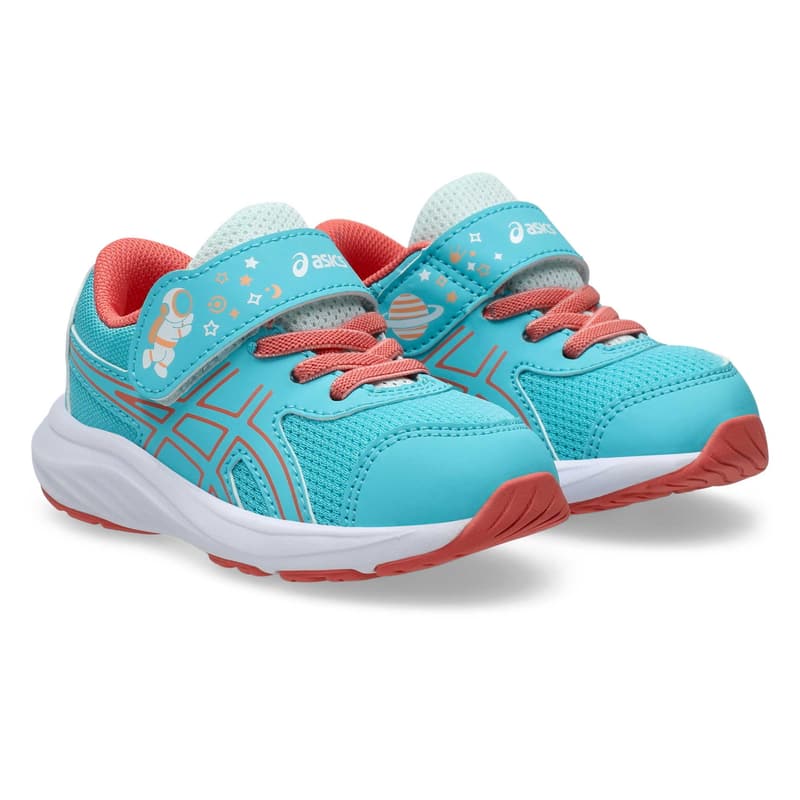 アシックス シューズ CONTEND 9 TS SCHOOL YARD ENERGY AQUA/PAPAYA