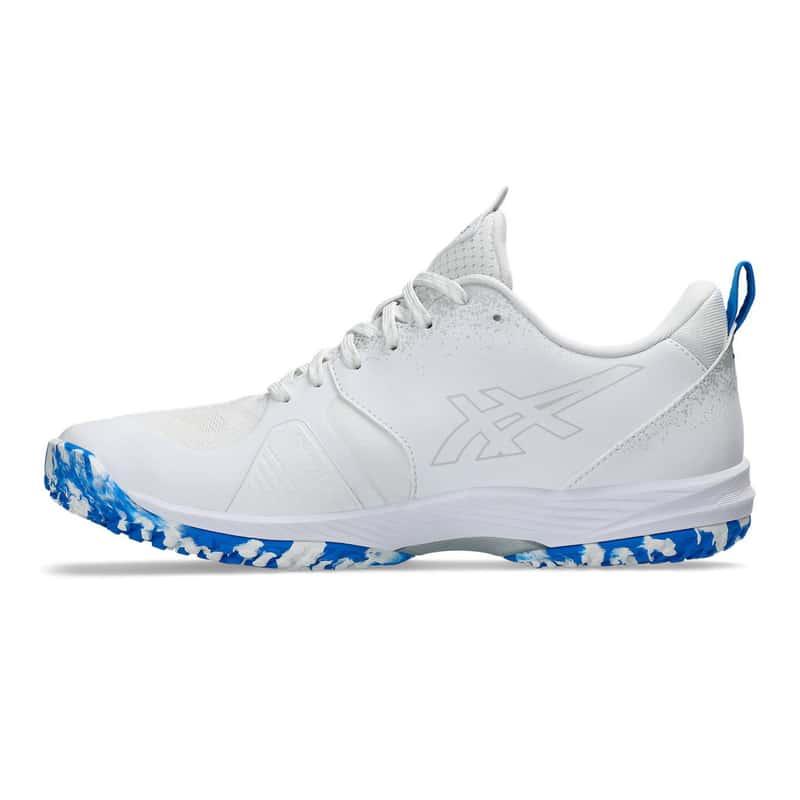アシックス シューズ PRESTIGELYTE 5 OC WHITE/ELECTRIC BLUE 1043A022