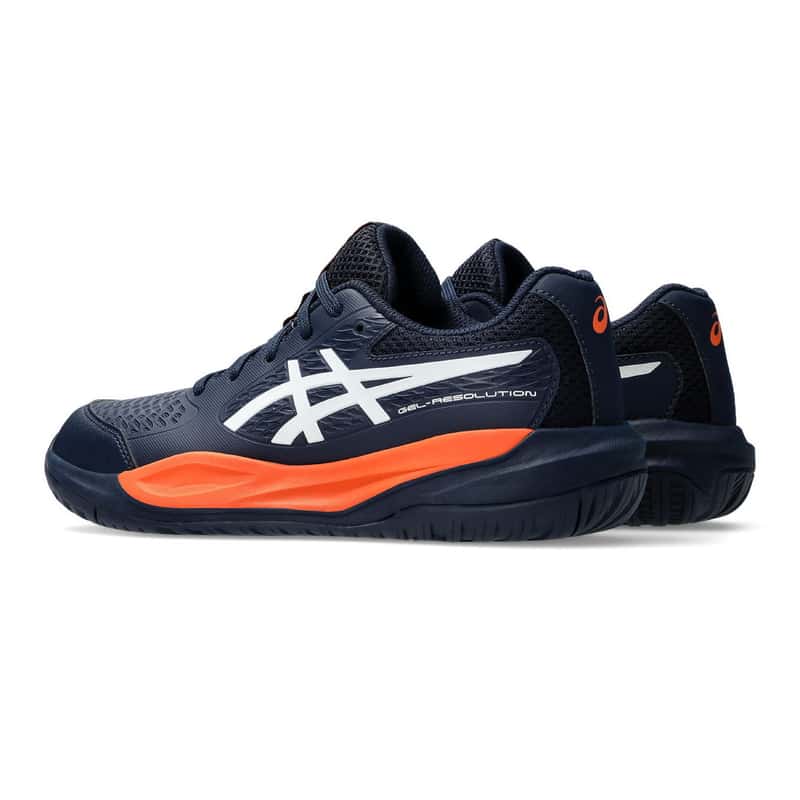 アシックス シューズ GEL-RESOLUTION X GS MIDNIGHT/WHITE 1044A081-400ゲルソリューション テニス ジュニア キッズ ASICS