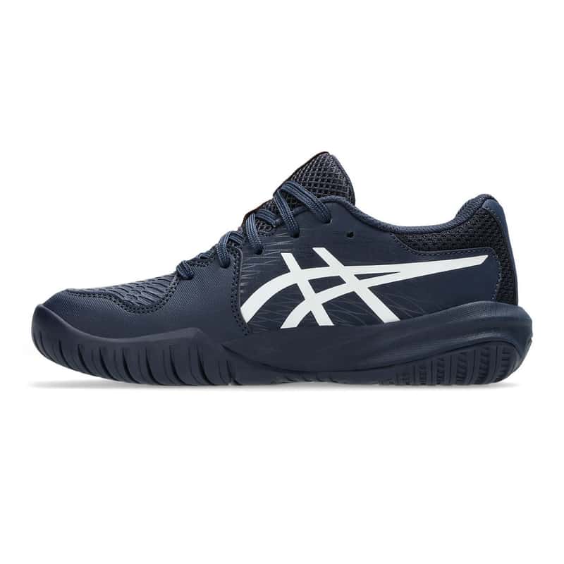 アシックス シューズ GEL-RESOLUTION X GS MIDNIGHT/WHITE 1044A081-400ゲルソリューション テニス ジュニア キッズ ASICS