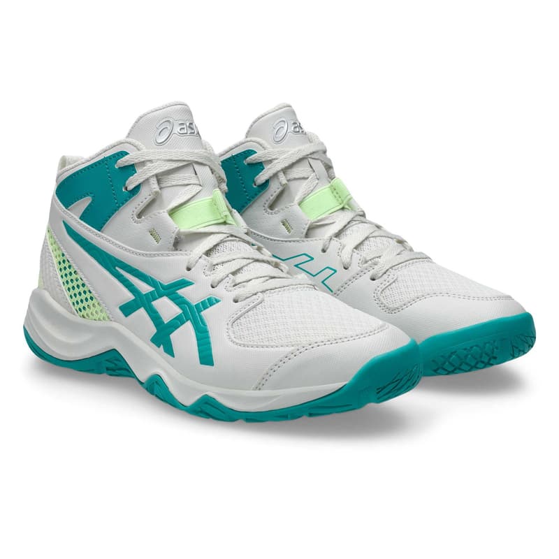 アシックス シューズ DUNKSHOT MB 10 COOL MIST/WAVE TEAL 1064A019-100ダンクショット バスケットボール ジュニア キッズ ASICS